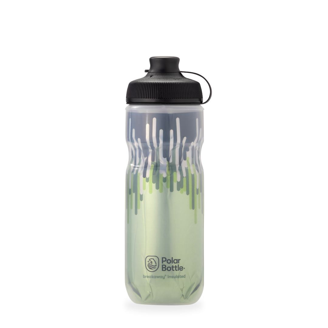 Polar Bottle Breakaway® Muck Insulated 20oz, Zipper Zipper Moss/Desert 