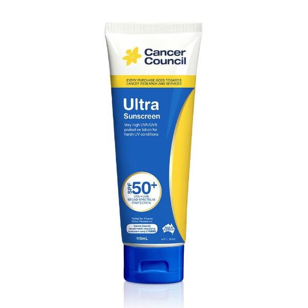 Cancer Council Ultra Sunscreen Spf50+ TUBE 110ML 