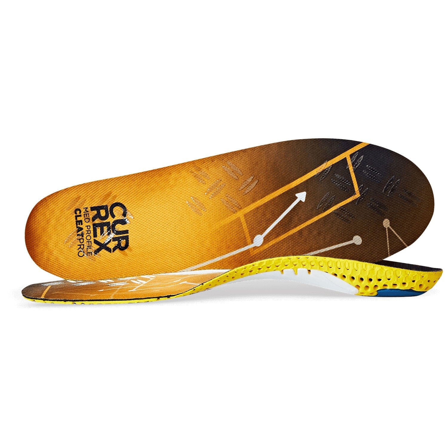 CURREX® CLEATPRO™ 鞋墊 | 適用於足球鞋、足球鞋、釘鞋和野外運動鞋的運動鞋墊