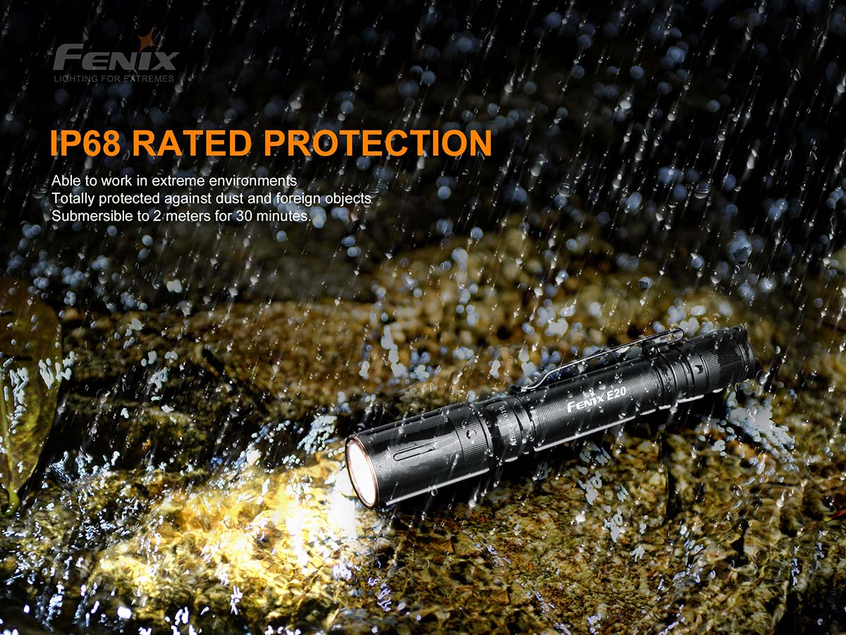 Fenix E20 V2.0 AA Flashlight 