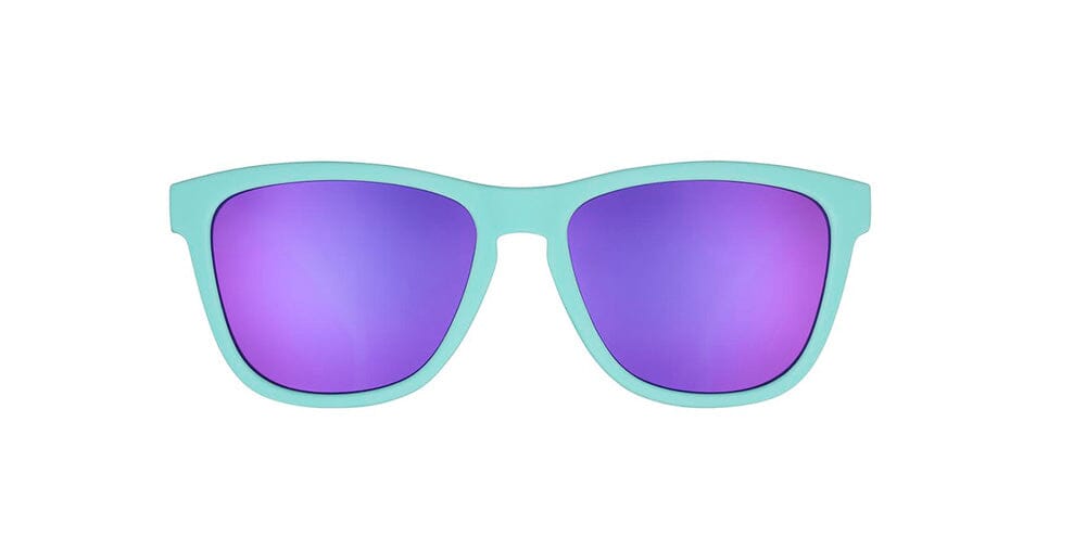 goodr OG - Sports Sunglasses - Electric Dinotopia Carnival 