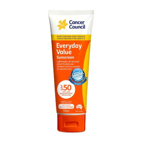 Cancer Council Everyday Sunscreen SPF50+ TUBE 110ML 