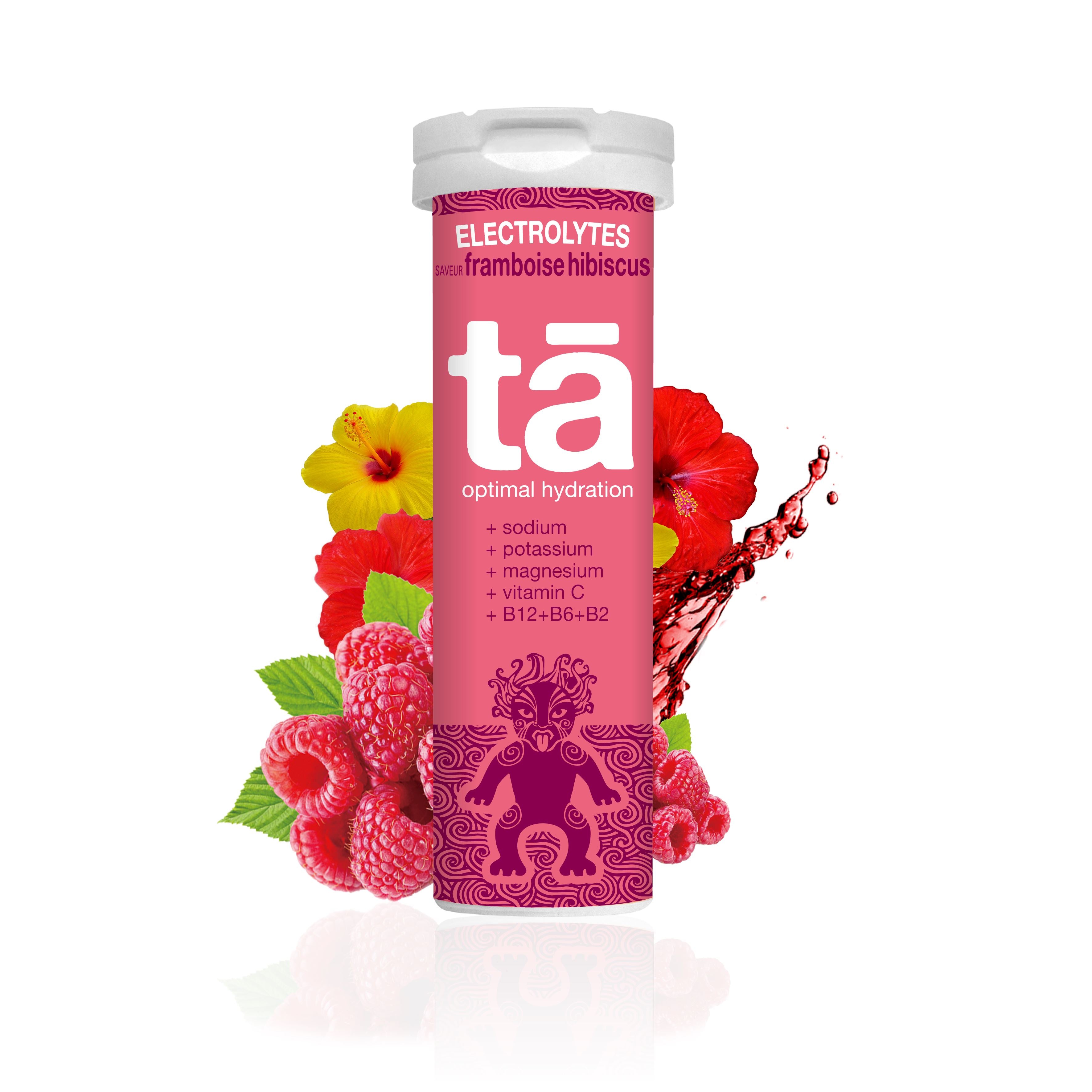 Ta Energy Electrolytes Framboise Hibiscus 