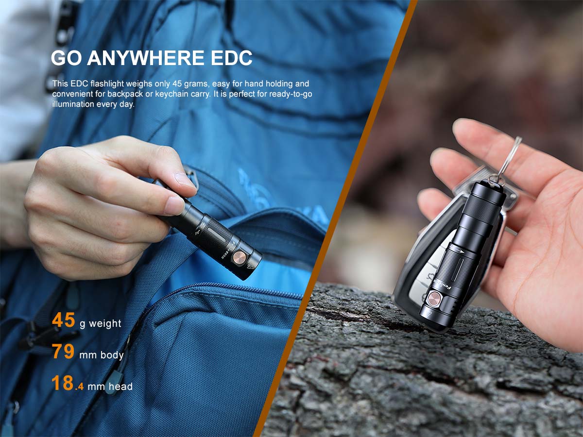 Fenix E09R Rechargeable EDC Flashlight 