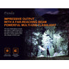 Fenix LR35R Rechargeable Flashlight - 10000 Lumens 