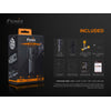 Fenix LR35R Rechargeable Flashlight - 10000 Lumens 