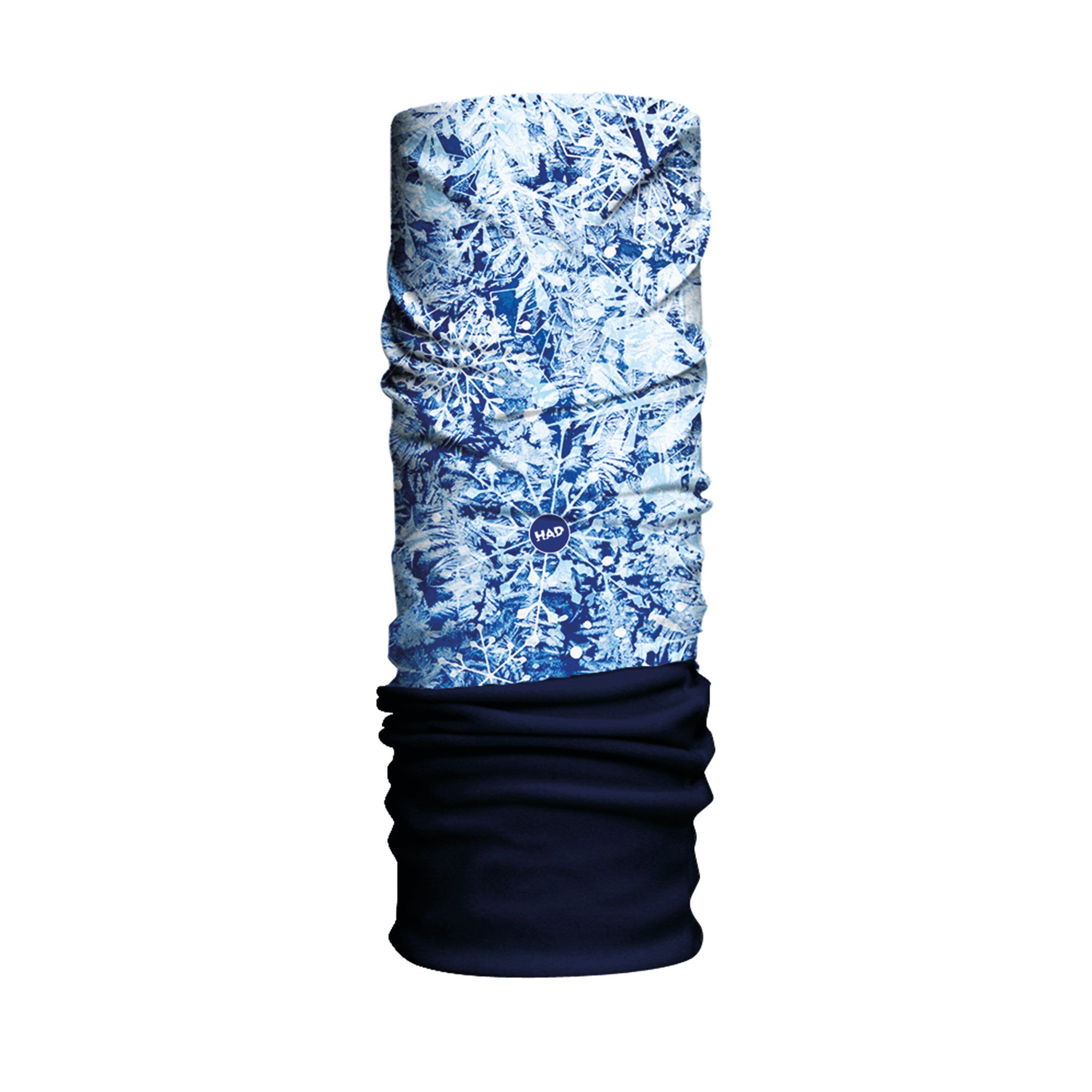 H.A.D. Originals Fleece Multifunctional Headwear Snow Crystal Darkblue OS