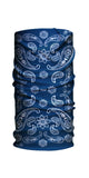 H.A.D. Originals Multifunctional Headwear India Paisley Blue OS 
