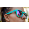 goodr OG - Sports Sunglasses - Electric Dinotopia Carnival 