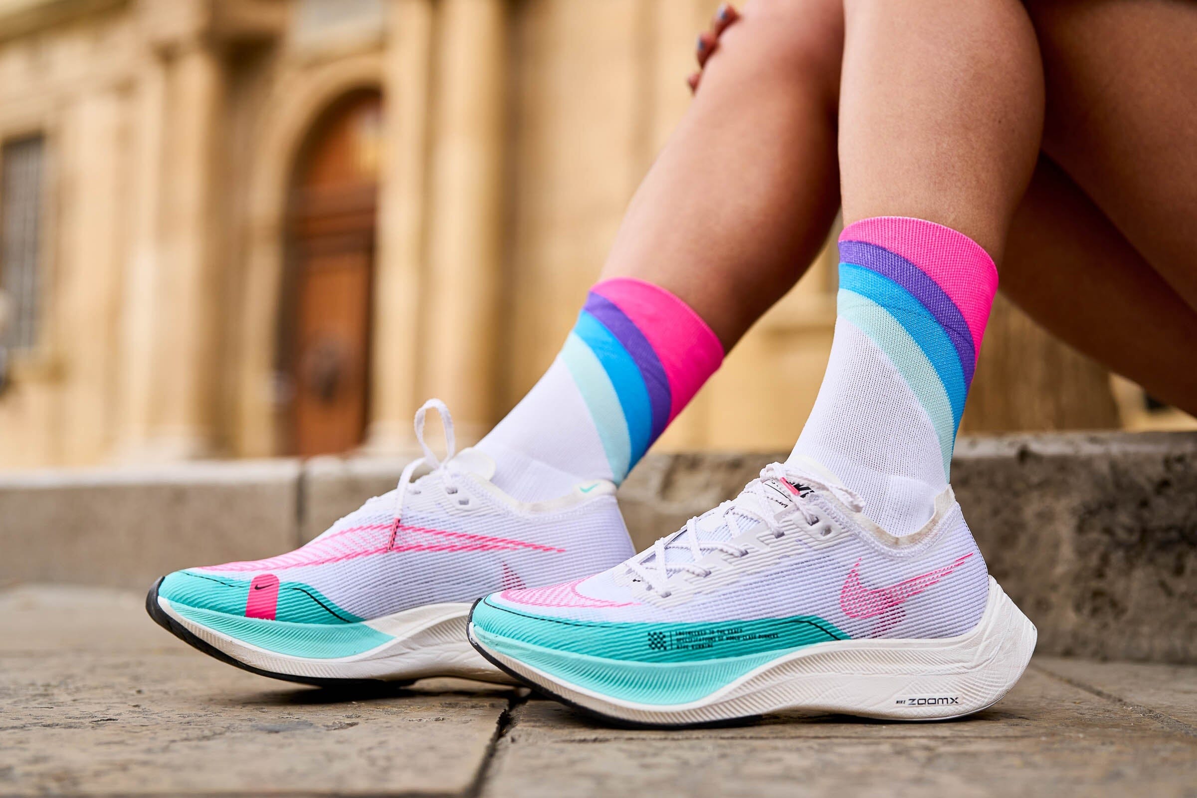 Incylence Running Grades Blue Pink Socks 