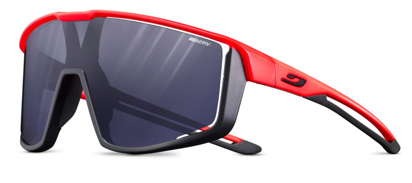 Julbo Fury Photochromic Sunglasses Dark Gray/ Orange REACTIV OS
