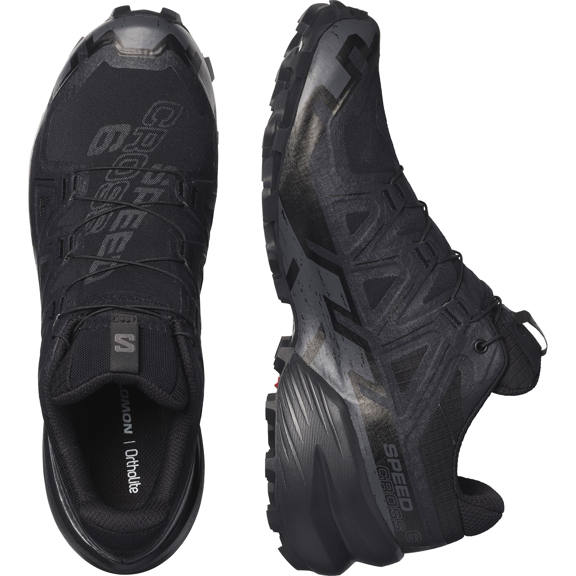 Salomon Speedcross 6 GTX Men's Trail Running Shoes Black/Black/Phantom US 9 