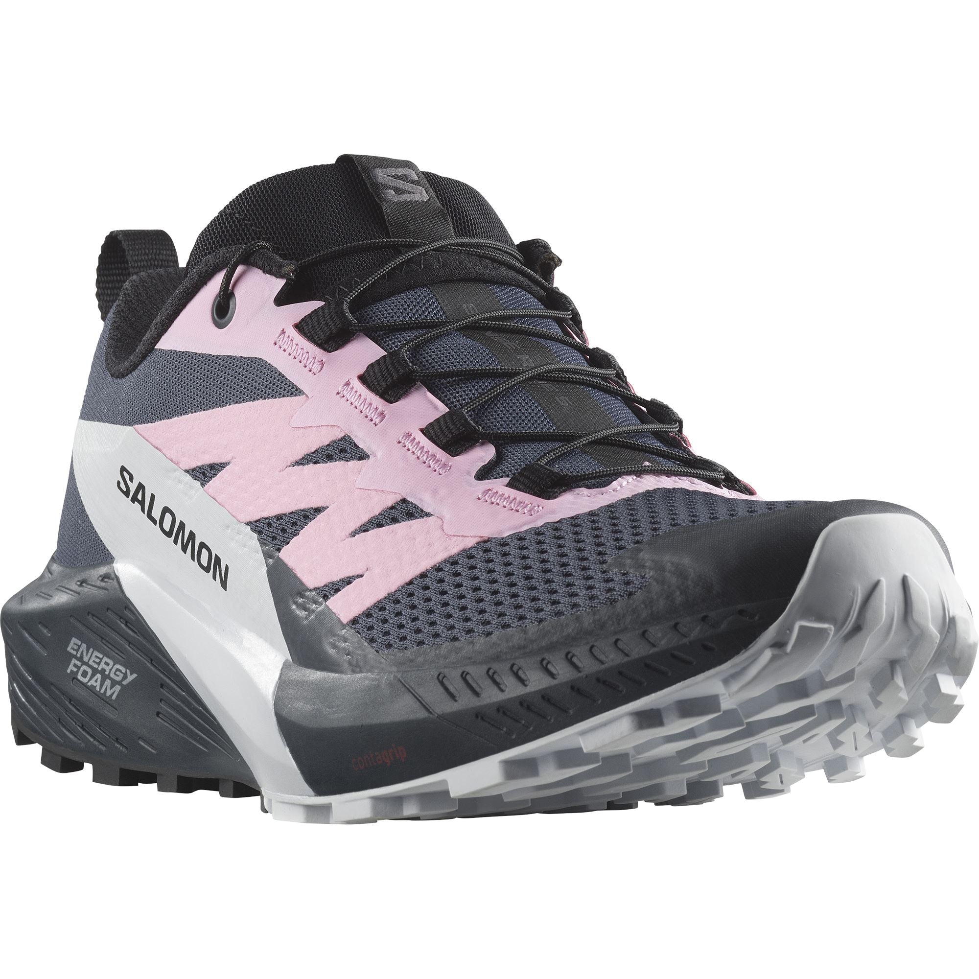 Salomon Sense Ride 5 Women's Trail Running Shoes India Ink / Lilac Sachet / Arctic Ice US 6.5 
