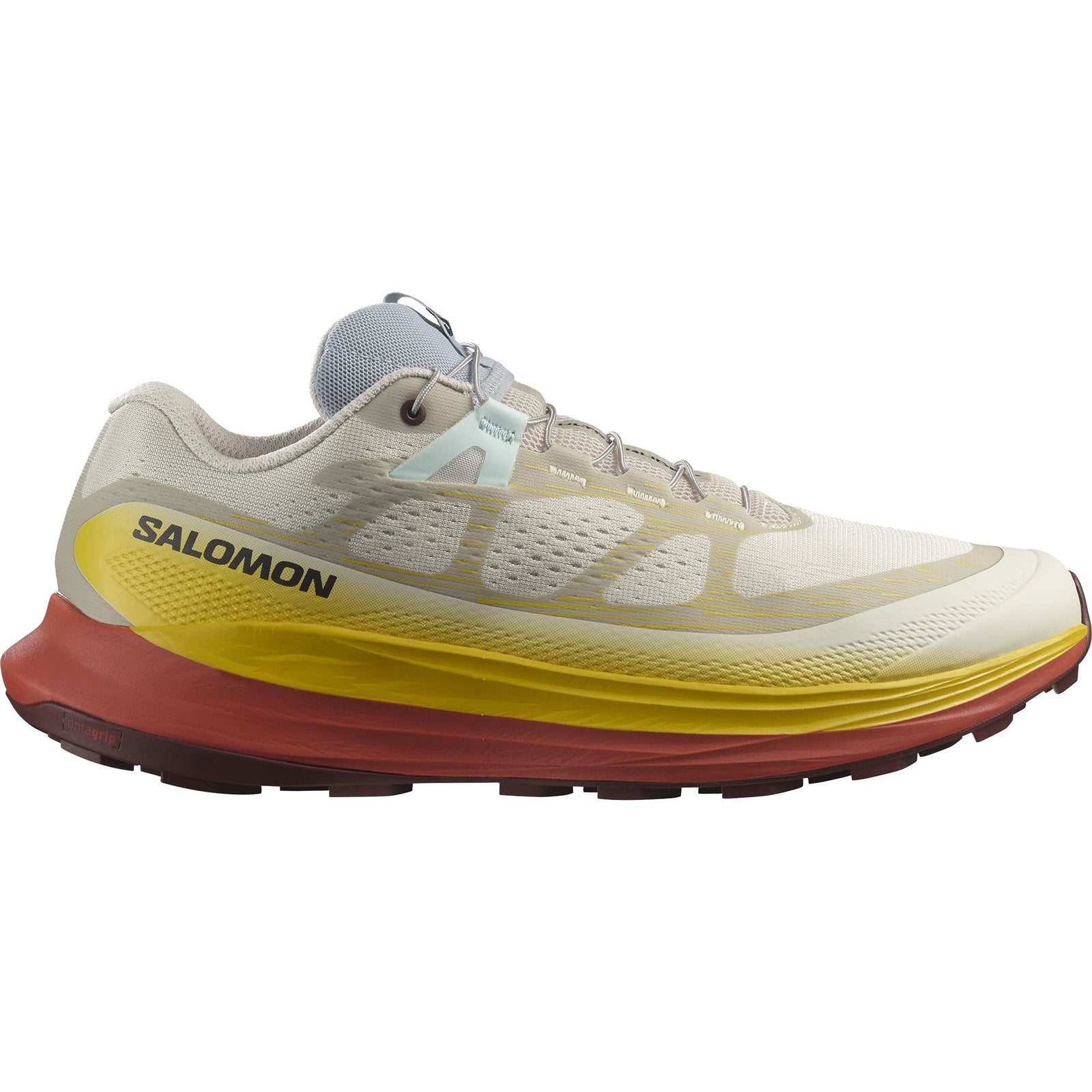 Salomon Ultra Glide 2 Men's Trail Running Shoes Rainy Day/Freesia/Hot Sauce US 8.5 