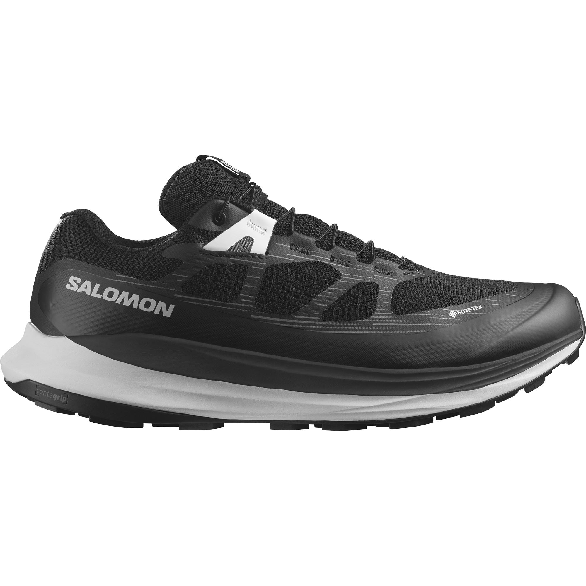 Salomon Ultra Glide 2 GTX Men's Trail Running Shoes Black / Lunar Rock / White US 8.5 