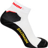 Salomon Speedcross Ankle Socks White/Deep Black/Empire Yellow L 