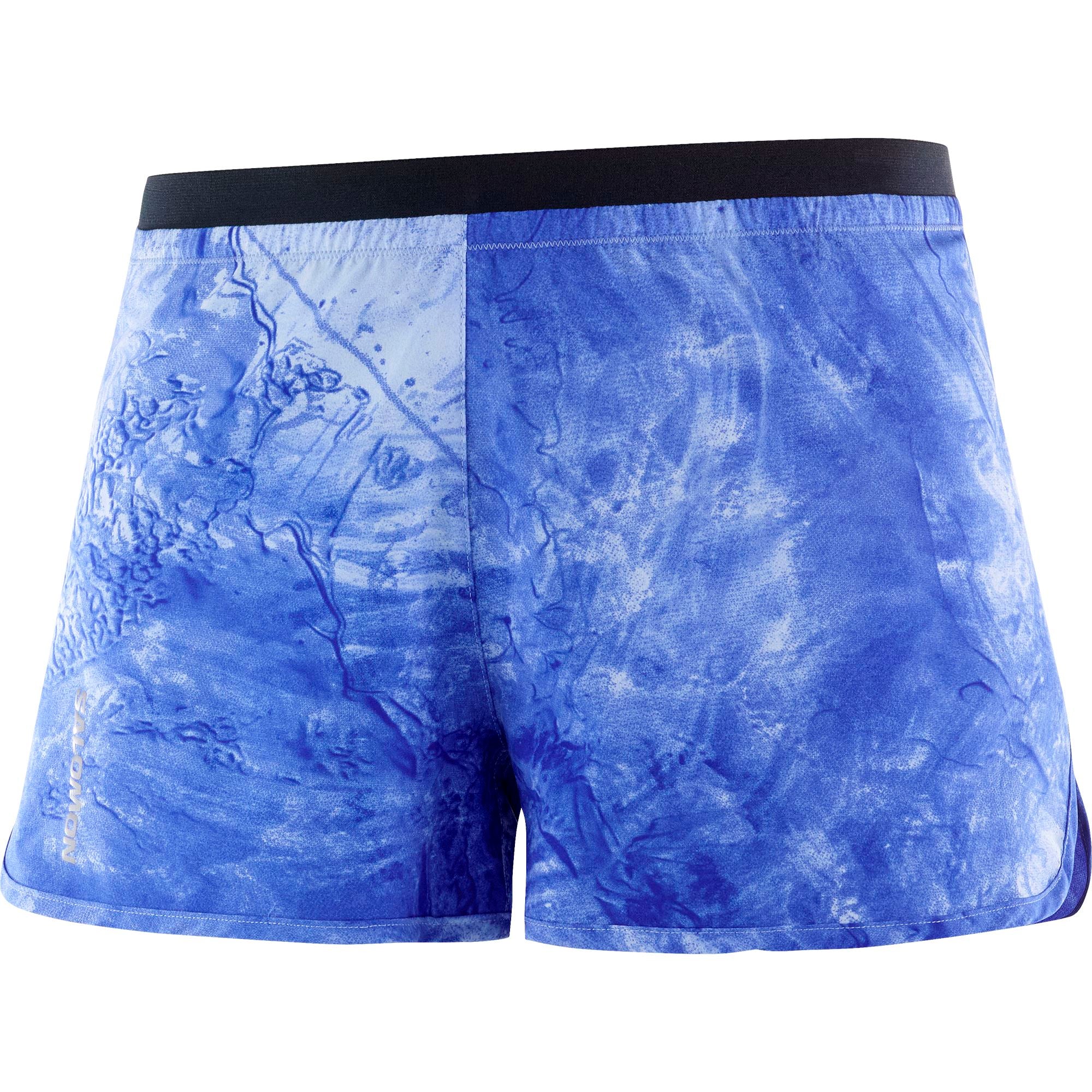 Salomon Cross 3" Women's Shorts Chambray Blue / Surf The Web / AO XS 