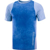 Salomon Sense Aero SS Tee Men's Nautical Blue/White S 