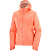 Salomon Bonatti Waterproof Women's Shell Jacket Peach Amber M 