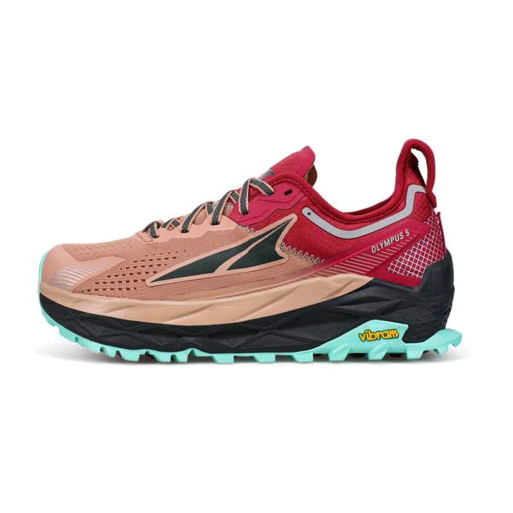 Altra Women's Olympus 5 Trail Running Shoes Brown/Red US 5.5 | EUR 36 | UK 3.5 