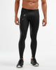 2XU Men's Core Compression Tights MA3849B Black/Silver XS 