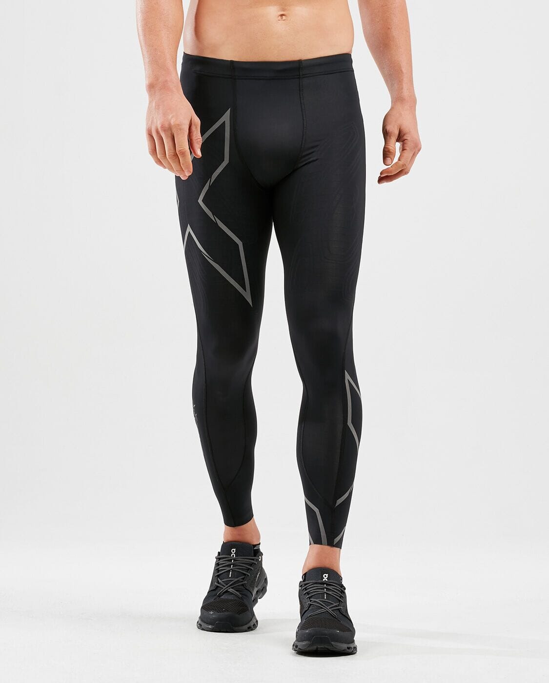 2XU Men's Light Speed Compression Tights MA5305B 