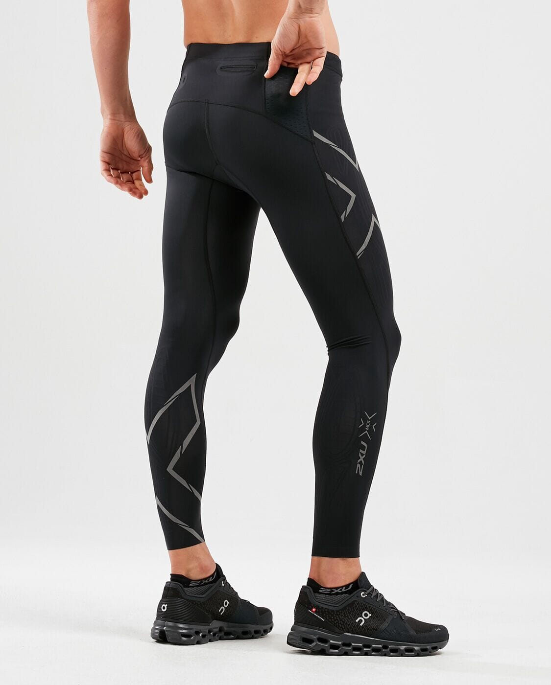 2XU Men's Light Speed Compression Tights MA5305B 