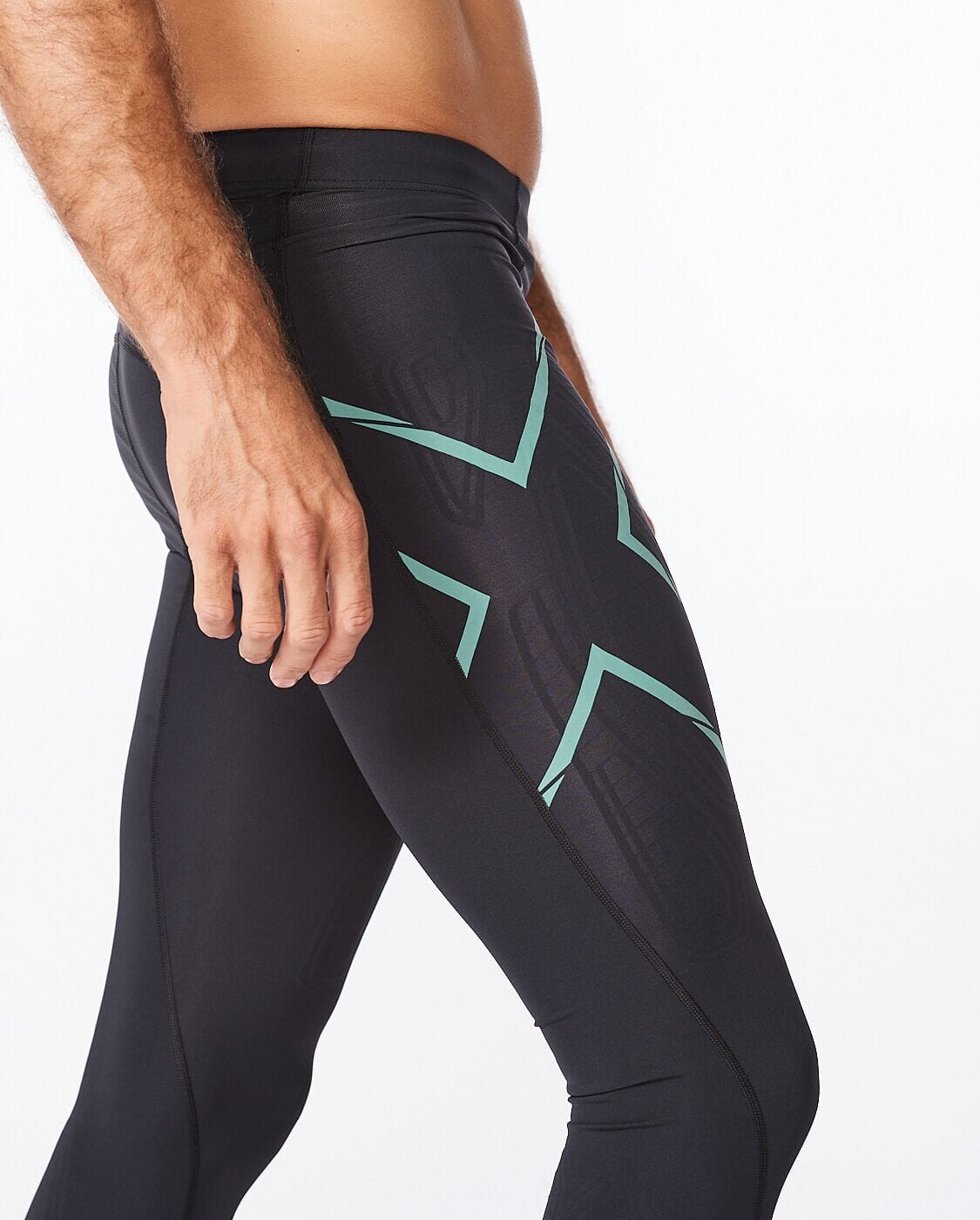 2XU Men's Light Speed Compression Tights MA5305B 