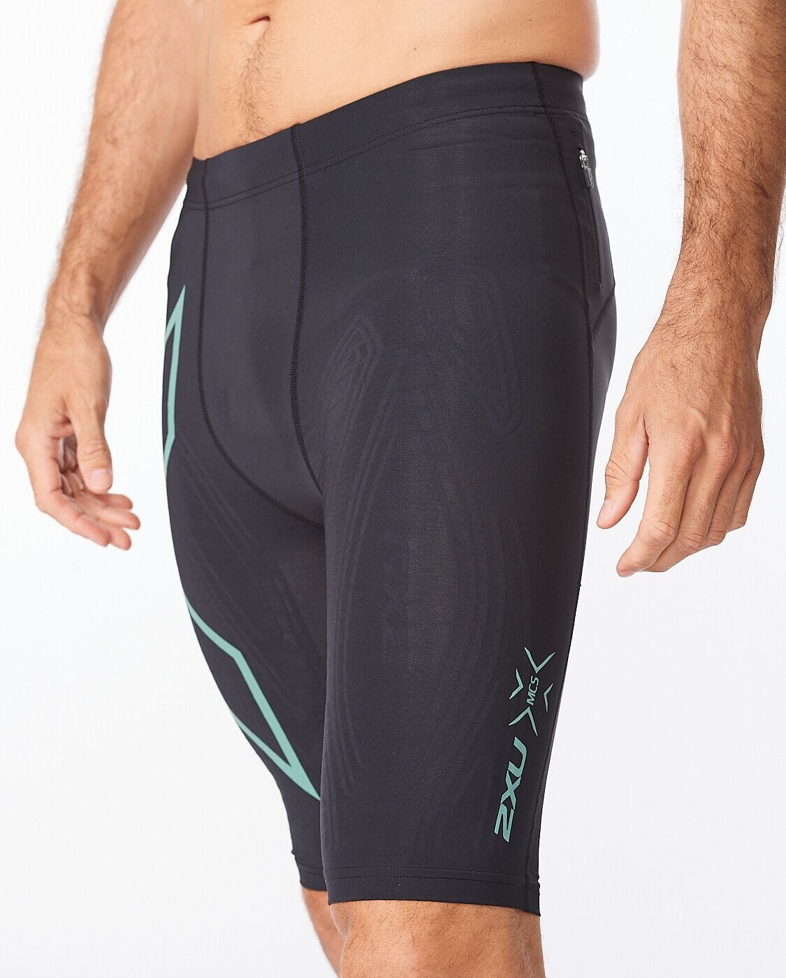 2XU Men's Light Speed Compression Shorts MA5331B 