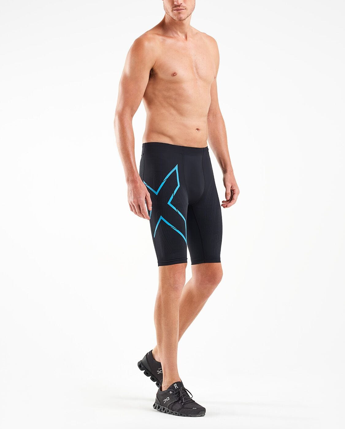 2XU Men's Light Speed Compression Shorts MA5331B 