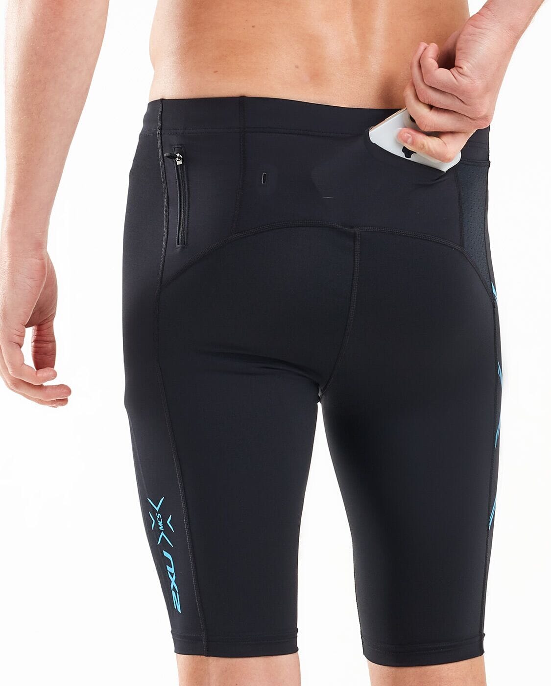2XU Men's Light Speed Compression Shorts MA5331B 