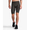 2XU Men's Light Speed Compression Shorts MA5331B Flint/Black Reflective XS 