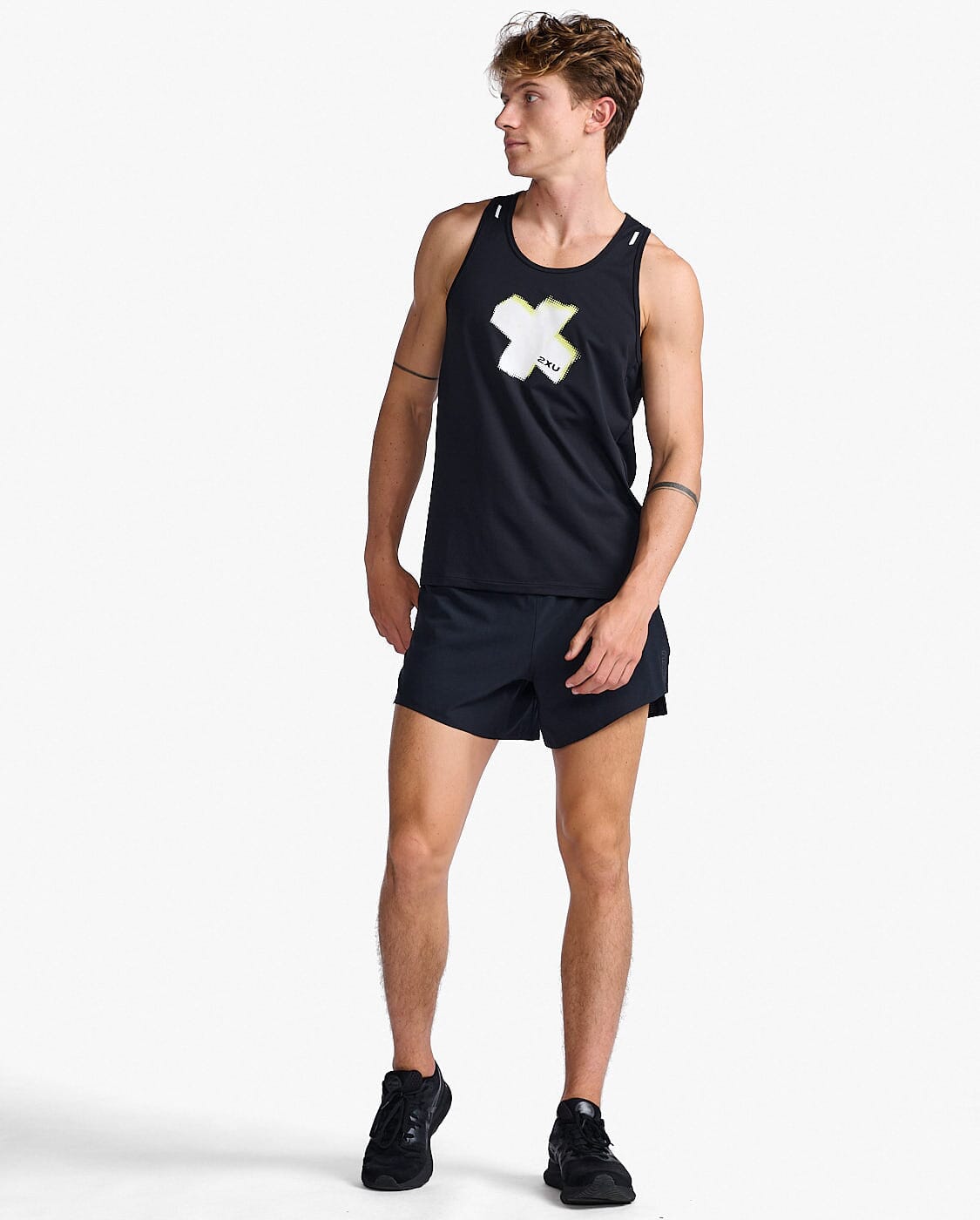 2XU Men's Light Speed Singlet MR6949A 
