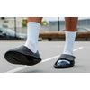OOFOS Unisex OOahh Sport Flex Slide Sandal - Matte Black 