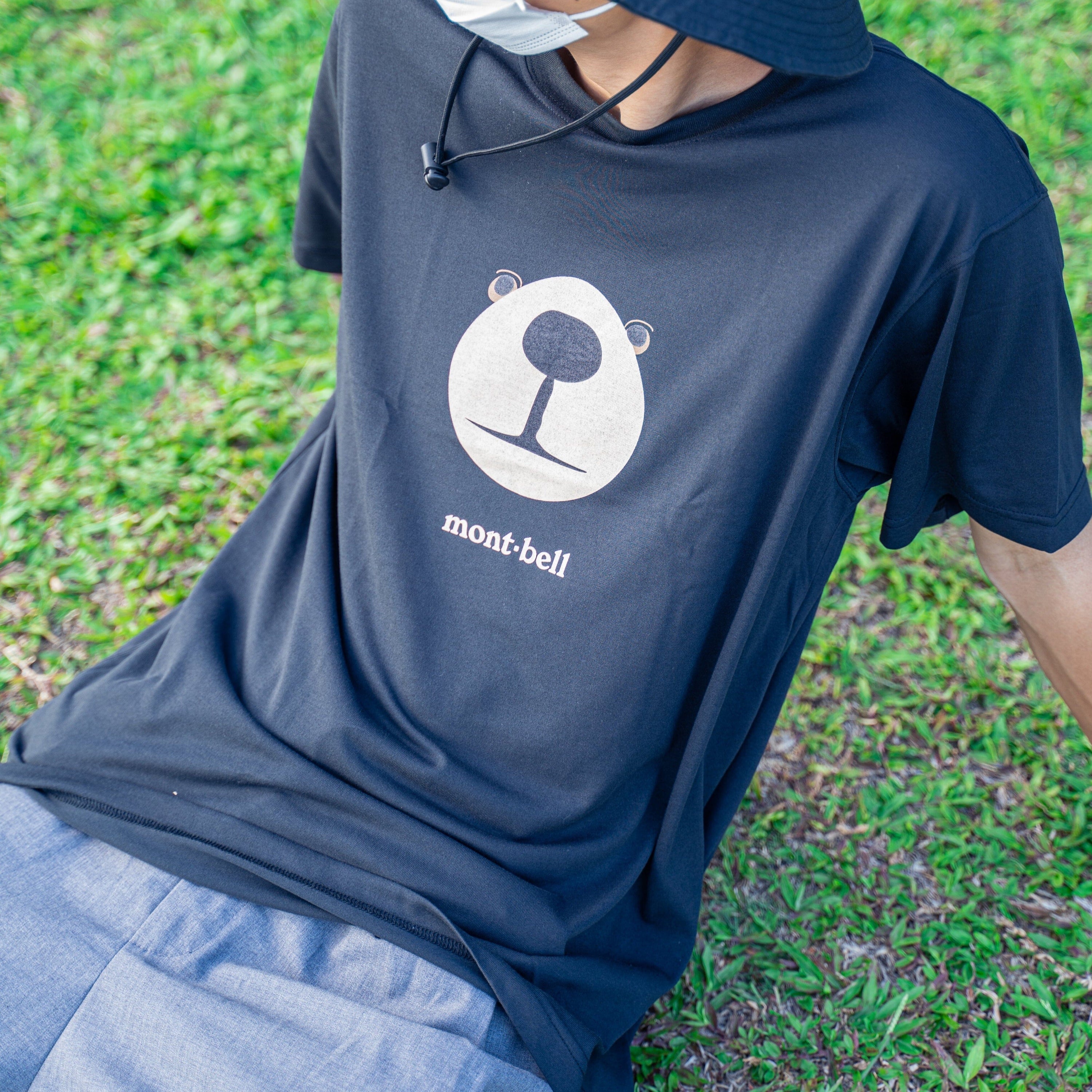 Montbell Wickron Tee Monta Bear Face Unisex 