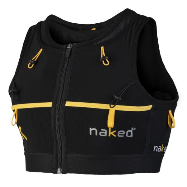 Naked Men's High Capacity Running Vest Black Size 3 - 36 in / 91.5 cm 