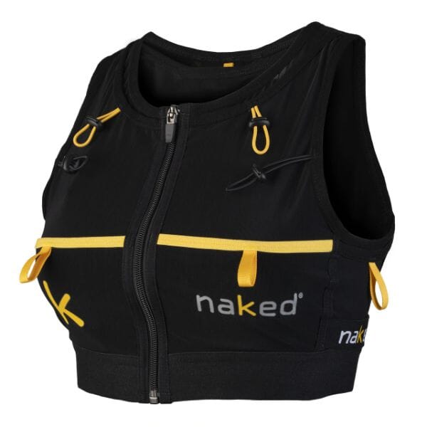 Naked Women's High Capacity Running Vest Black Size 1 - 30 in / 76cm 