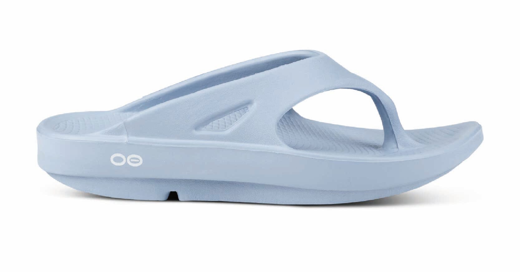OOFOS Unisex OOriginal Thong Sandal - Neptune Blue 