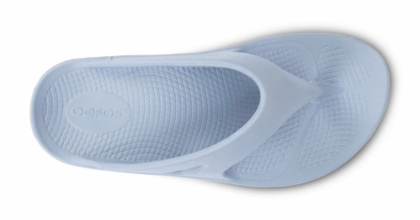 OOFOS Unisex OOriginal Thong Sandal - Neptune Blue 