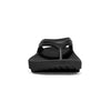 OOFOS Women's OOlala Thong Sandal - Black 
