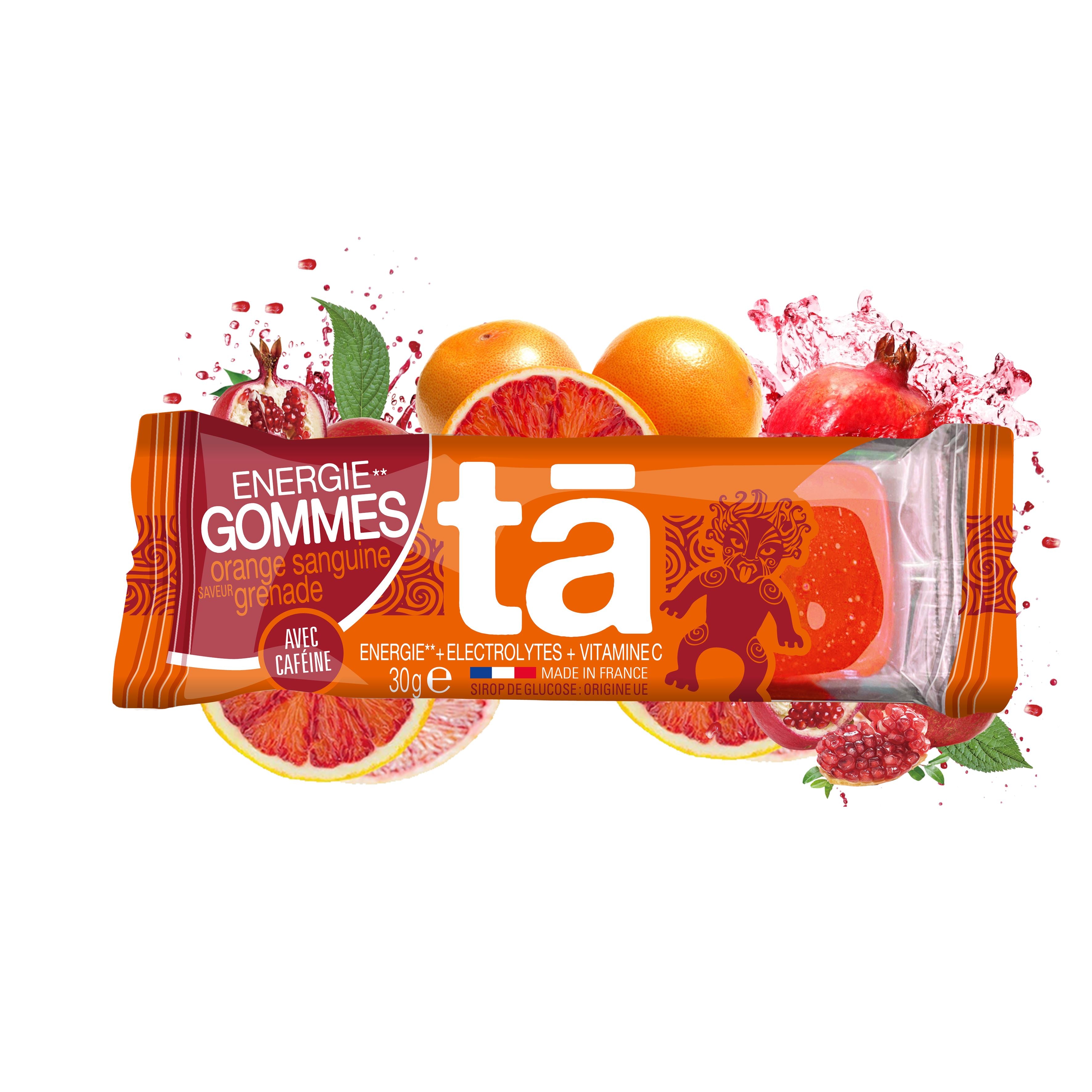 Ta Energy gums Blood Orange/Pomegranate 1 pack 