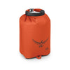Osprey Ultralight Dry Sack 12 Litre - Waterproof Stuff Sack Poppy Orange 