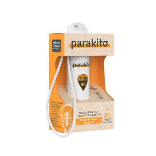 Para'Kito Mosquito & Tick Protection Roll-On Water & Sweat Resistant 