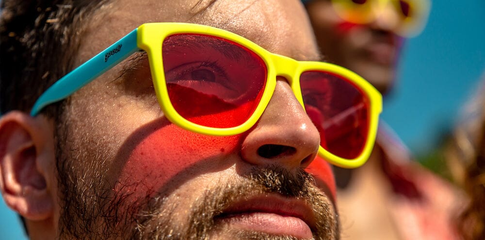 goodr OG - Sports Sunglasses - Pineapple Painkillers 