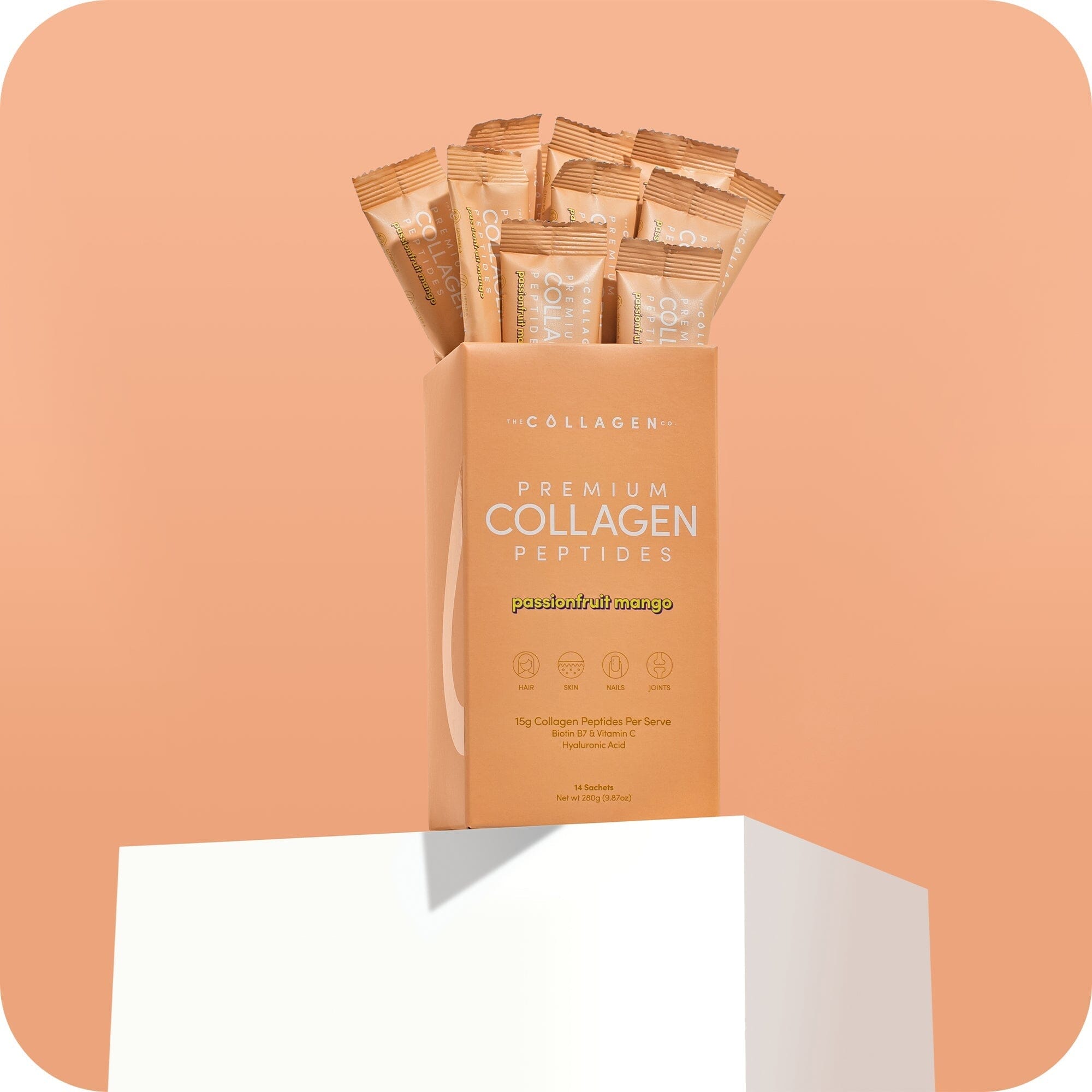 The Collagen Co. Passionfruit Mango Collagen Sachets 280G 