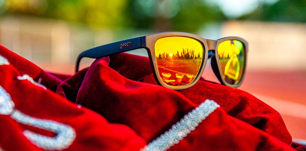 goodr OG - Sports Sunglasses - Whiskey Shots With Satan 