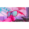 goodr BFG - Sports Sunglasses - Do You Even Pistol, Flamingo? 