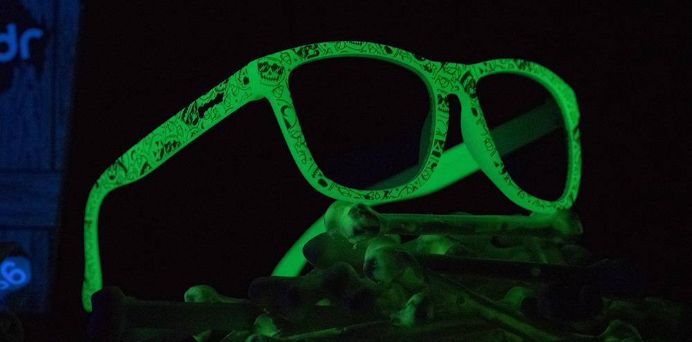 goodr OG - Sports Sunglasses - Radioactive Spectral Spectacles Radioactive Spectral Spectacles OS 