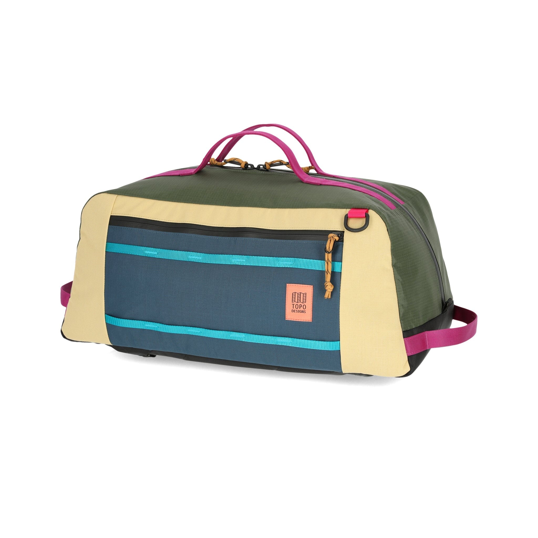Mountain Duffel Olive / Pond Blue 