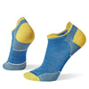 Smartwool Run Zero Cushion Low Ankle Socks Neptune Blue E18 M 